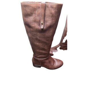Croma Vintage Women's Brown Tall Leather Riding Boots Size 7M
